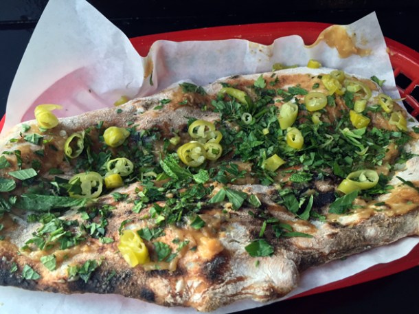 garlic bread at black axe mangal