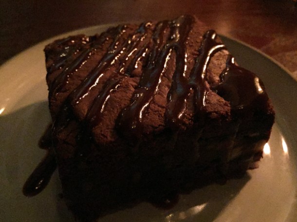 pecan brownie at shotgun