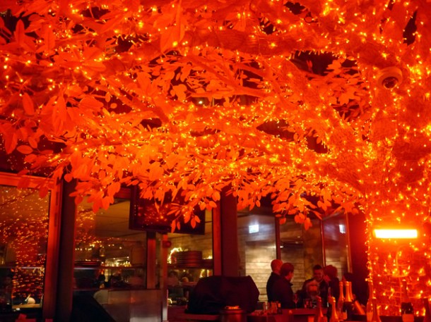 tree bar at sushisamba heron tower