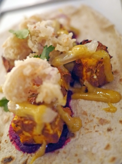 paneer kebab at le bab