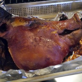 Le Bab review – venison kebabs and a pig’s head