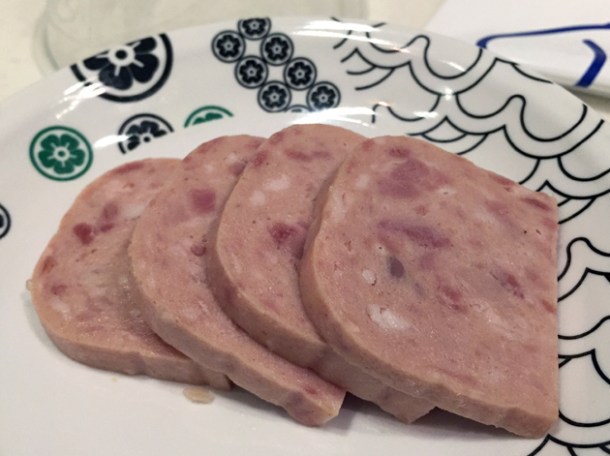 pork luncheon meat at shuang shuang