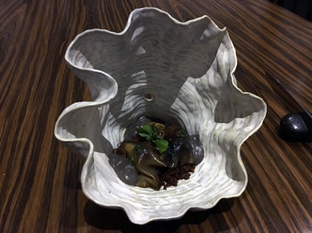 sea snail ravioli at kuuk