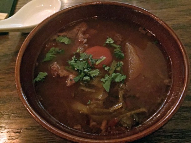 beef soup at mr bao