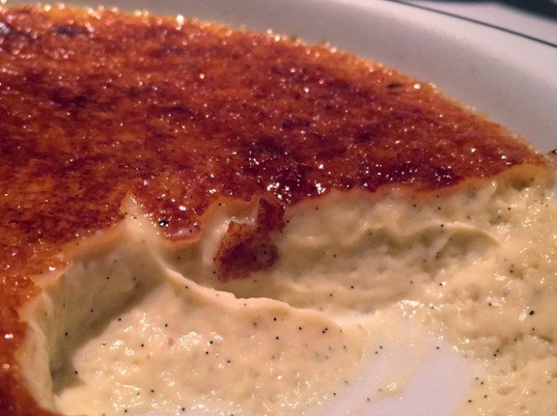 creme brulee at bellanger islington