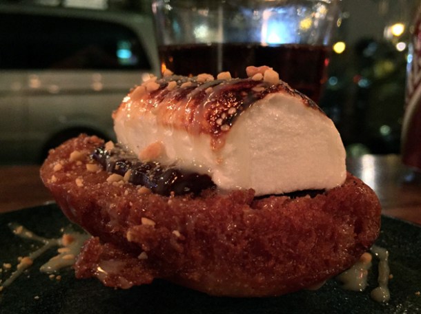 marshmallow deep fried bao at mr bao