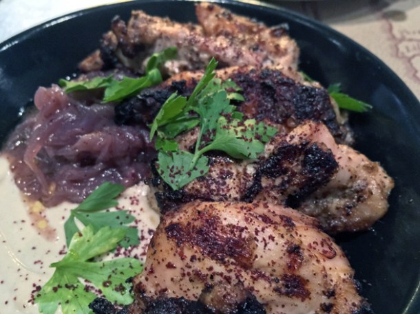 chicken msachen at the barbary