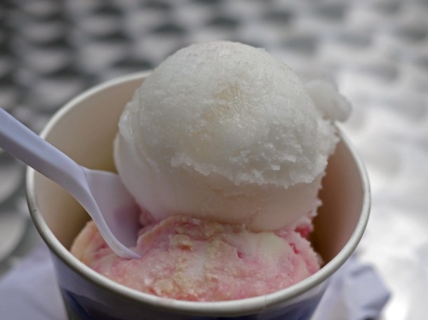 gelato at cafe russell-cafe in the gardens