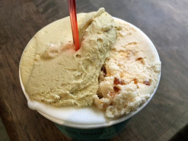 gelato at gelateria danieli