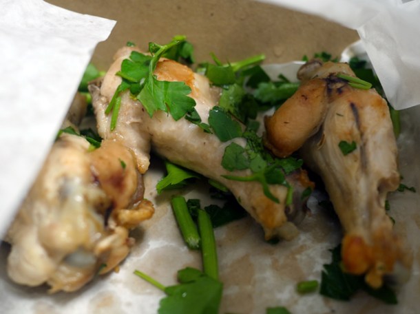 lemon and sea salt chicken wings from pide oven