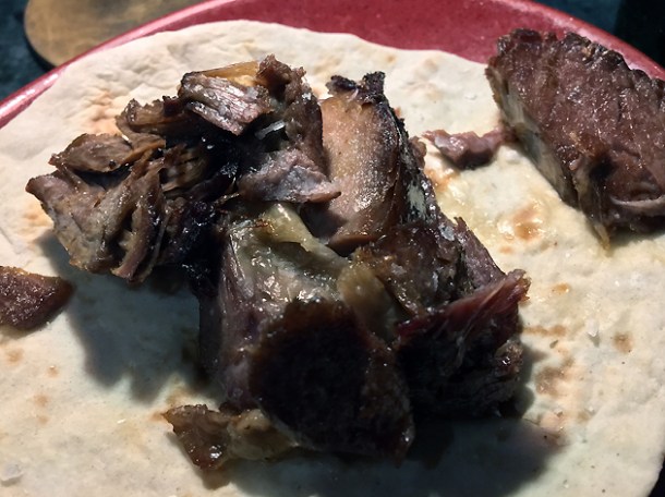 smoked beef at temper soho