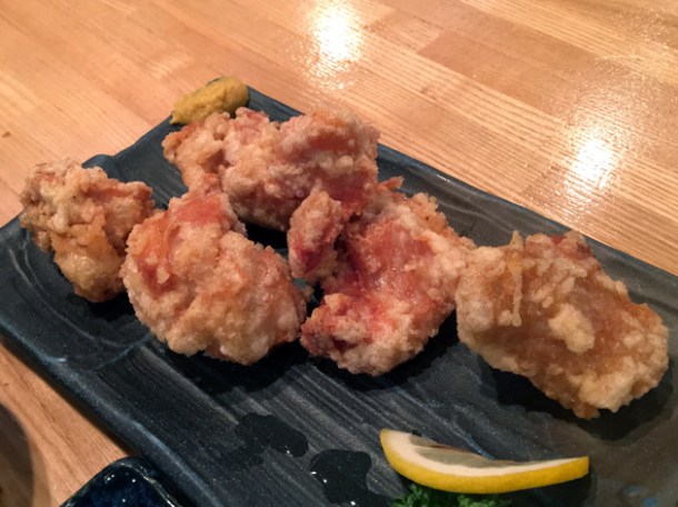 chicken karaage at sakagurakomachuu