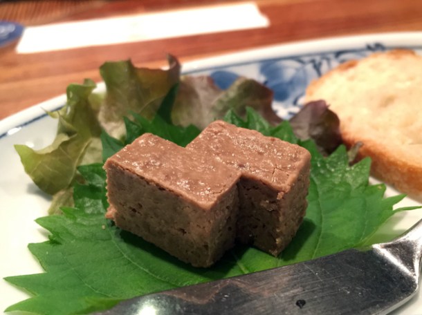 chicken pate at birdland