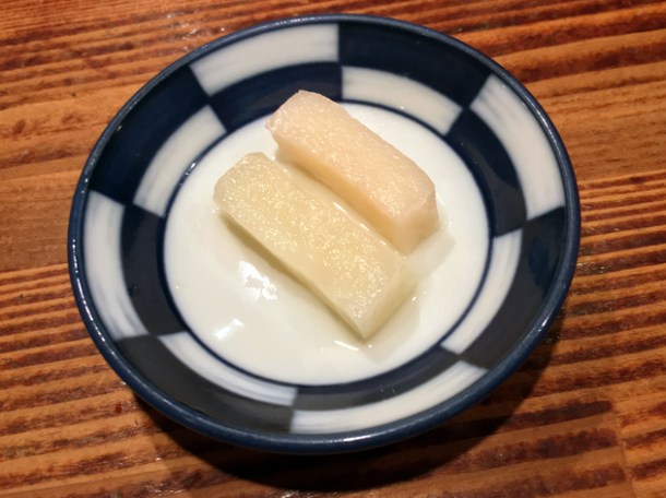 japanese pickles at birdland