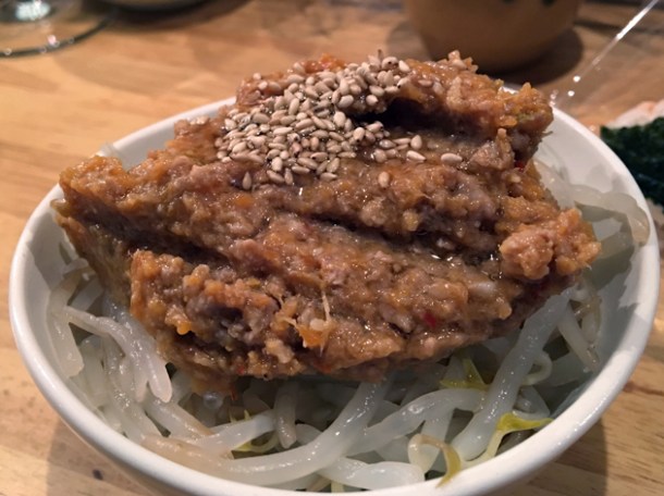 miso pork at hohei gyoza