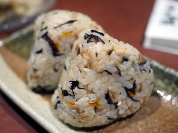 onigiri at little okinawa