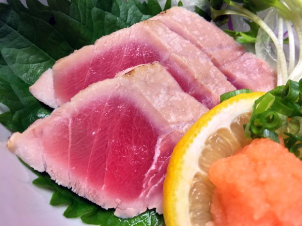grilled yellowtail at hotel nakanoshima wakayama