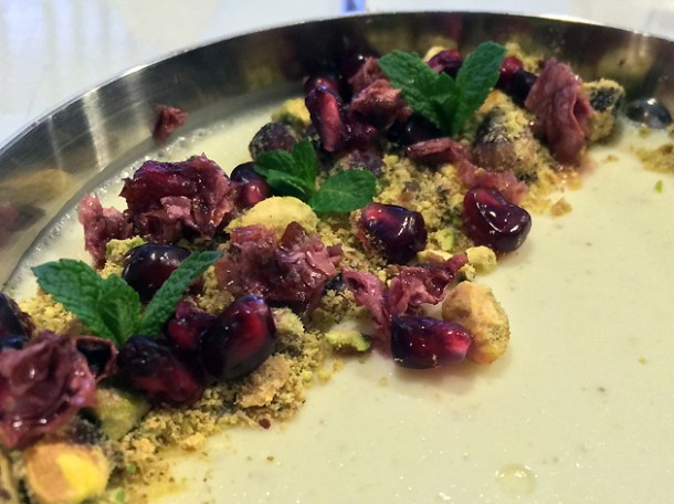 misti doi pistachio yoghurt at kricket soho