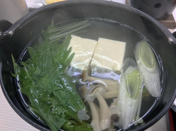 simmered tofu at koguchi shizen-no-ie