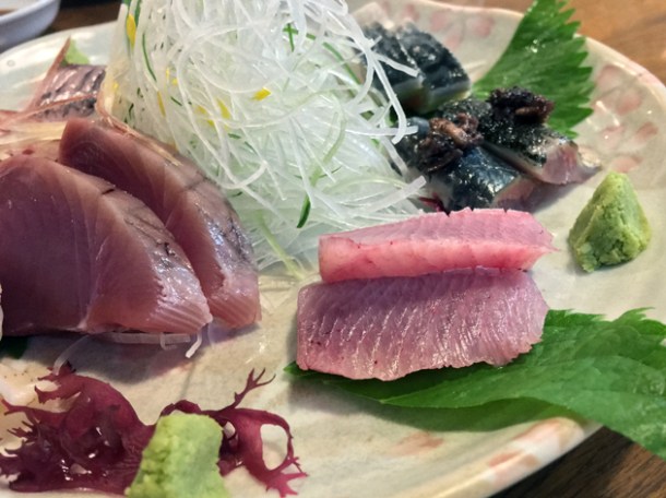 wakayama sashimi at kanteki