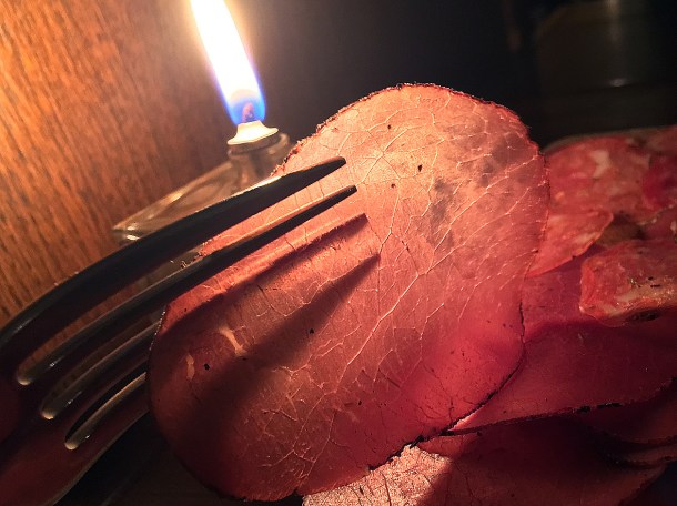air dried beef at holborn dining room