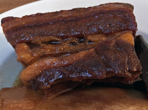 bang bang beef ribs at sparrow