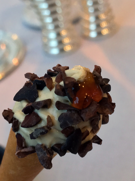 foie gras ice cream at claude bosi bibendum