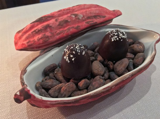 petit fours chocolates at claude bosi bibendum