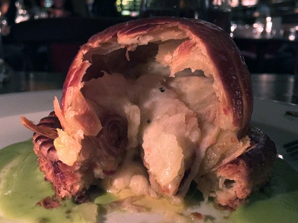 potato and comte pie at holborn dining room