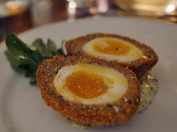 scotch egg at holborn dining room
