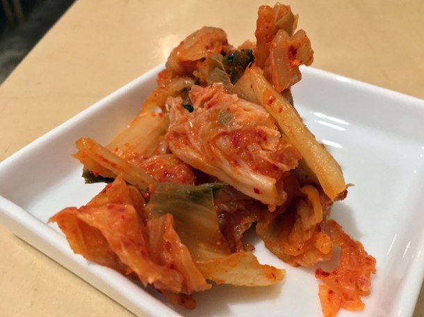 kimchi at okan ramen brixton