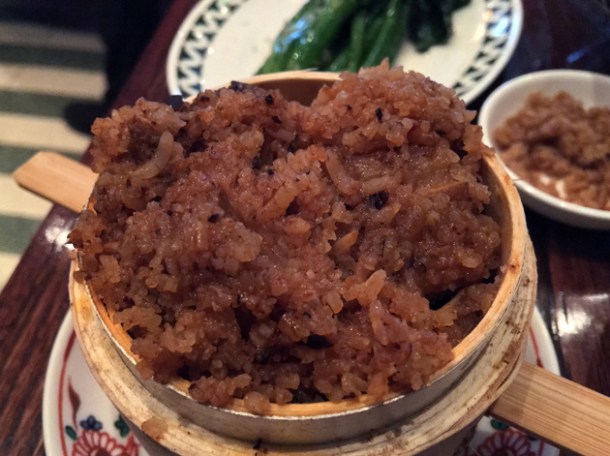 lamb rib rice at xu london