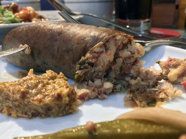 smoked boudin sausage at plaquemine lock islington