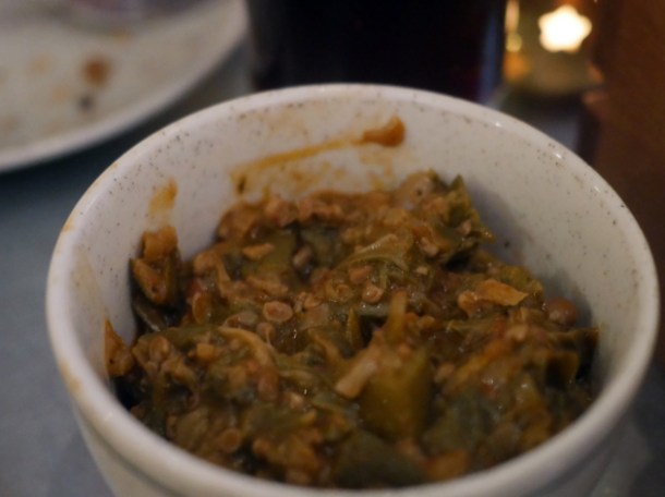 smothered okra at plaquemine lock