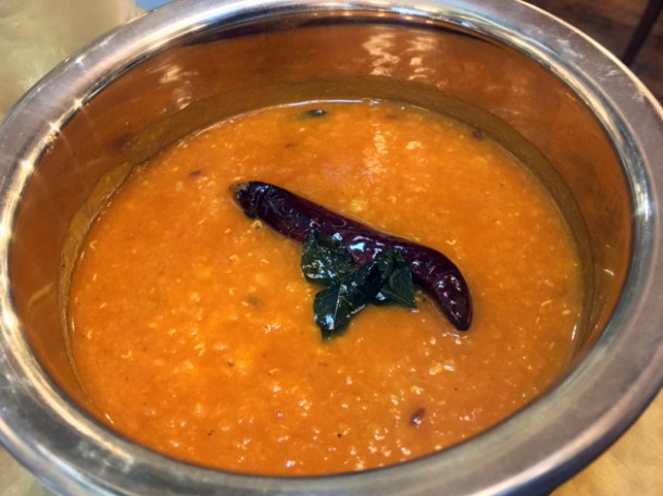 tamarind dal at darjeeling express
