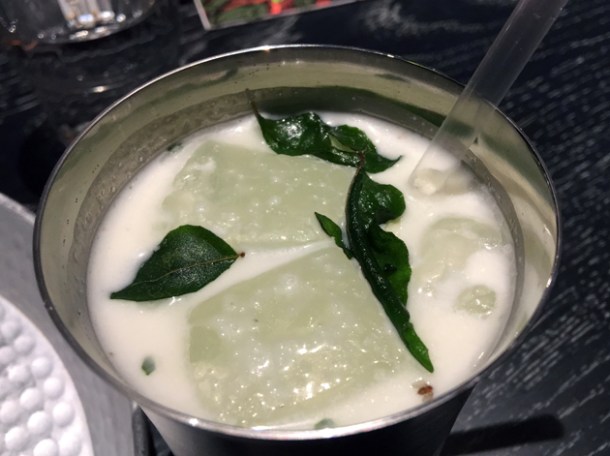masala buttermilk at Hoppers st christopher's place