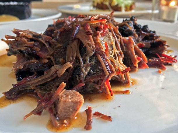 ox cheek and jowl at coal rooms peckham