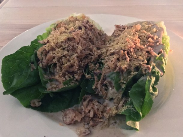 umami salad at coal rooms peckham