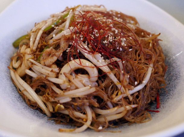 seafood vermicelli noodles at duddell's london