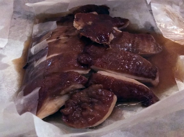 soya chicken at duddell's london bridge