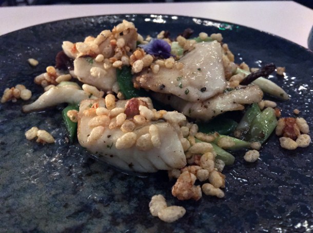 wok-fried turbot at duddell's london bridge