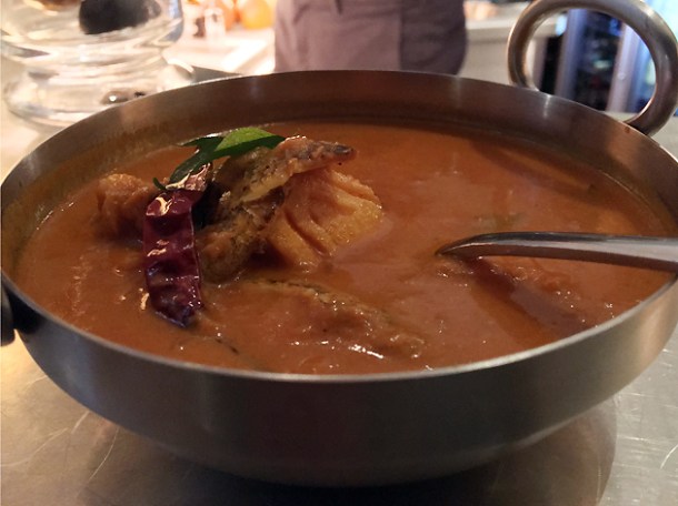 keralan fish curry at bombay bustle