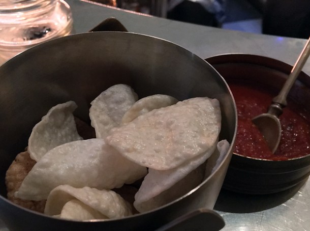 poppadoms at bombay bustle