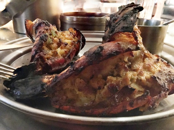 tandoori prawns at bombay bustle