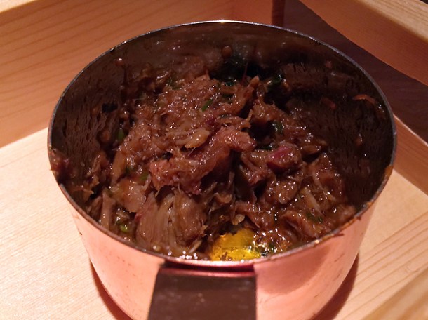 ghee roast lamb at indian accent london