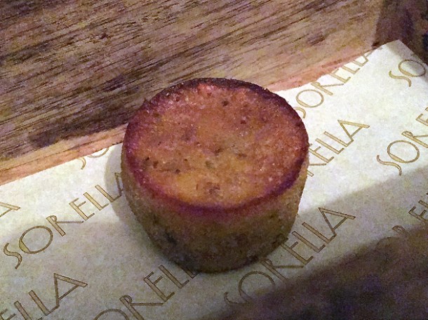 lemon polenta drizzle cake petit fours at sorella clapham