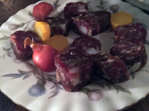 pork and fennel salami at sorella