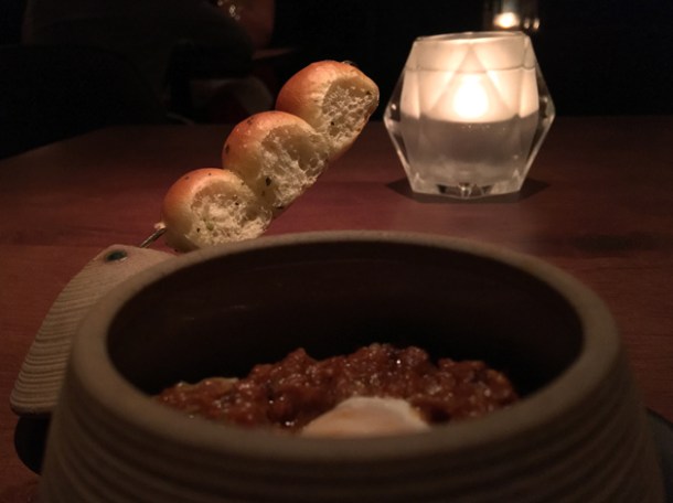 soy keema pao at indian accent london