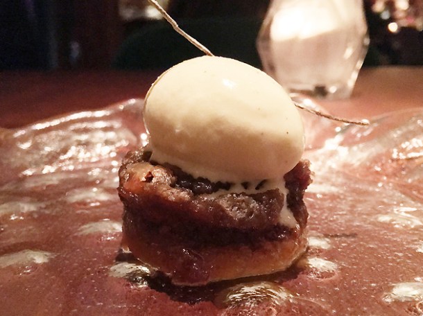 treacle tart at indian accent london