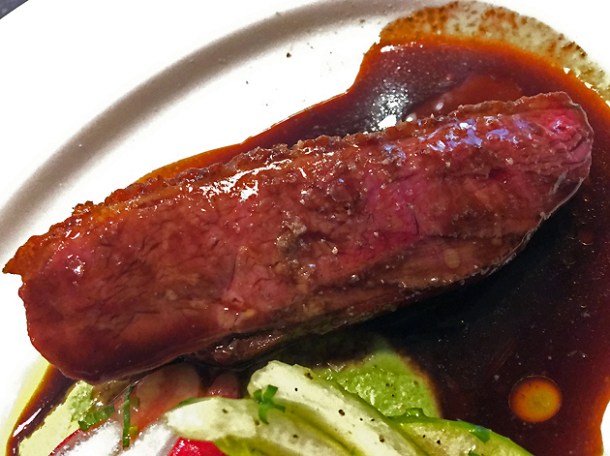 duck breast at sabor